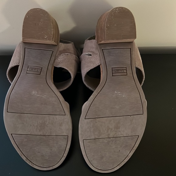 TOMS Majorca suede block heel - Picture 4 of 5